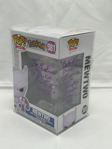 Funko Pop! Mewtwo #581 Signed By Jay Goede