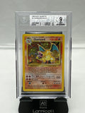 BGS 9 Pokemon Charizard 4 Base Set