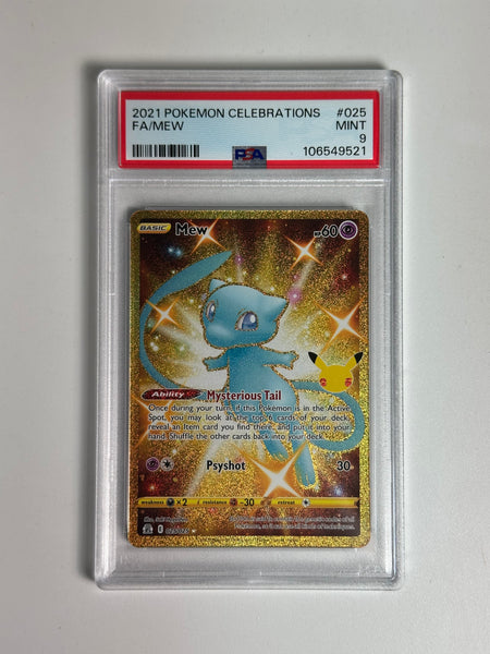 Mew 025 Celebrations PSA 9