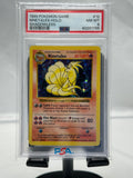 Pokemon Ninetales Shadowless PSA 8