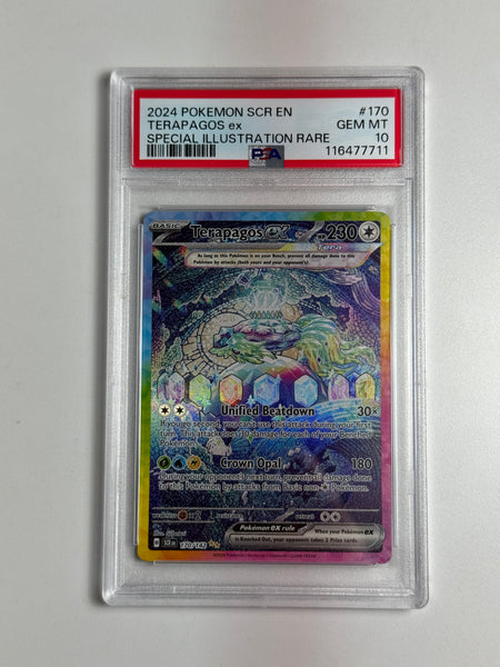 Terapagos ex 170 Stellar Crown PSA 10