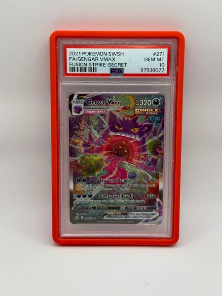 Gengar VMAX 271 Fusion Strike PSA 10