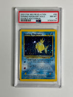 PSA 8 2001 Pokemon Shining Magikarp #66 Neo Revelation Double Holo Error