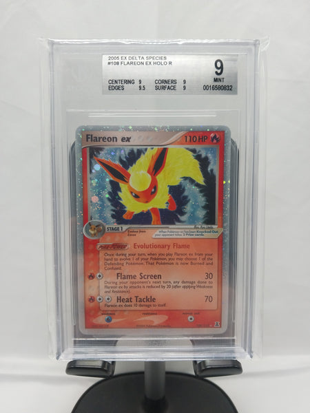 2005 Ex Delta Species Flareon Ex Holo [BGS 9]