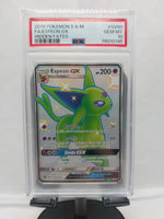 2019 Sun & Moon Hidden Fates Fa Espeon Gx [Psa 10]