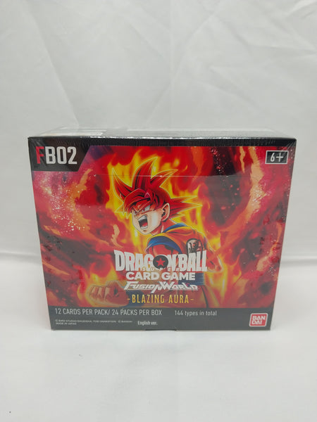 Dragon Ball Super Fusion World Blazing Aura FB02 Booster Box