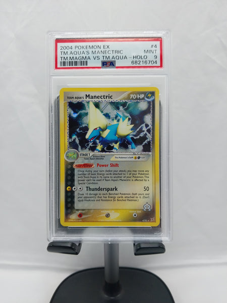 Pokemon Team Aqua's Manectric [PSA 9]