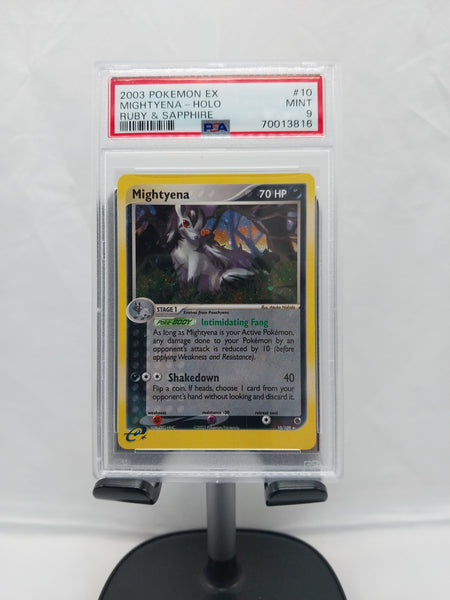 Pokemon Mightyena-Holo Ruby & Sapphire [PSA 9]