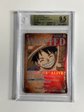 BGS 9.5 One Piece Monkey.d.Luffy ST01-012 Alt