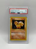 Vulpix Blue Dot Error 68 Base Set Shadowless PSA 7