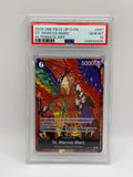 St. Marcus Mars 091 OP13 Alternate Art PSA 10