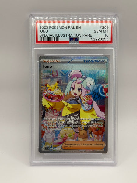 Iono 269 Paldea Evolved PSA 10