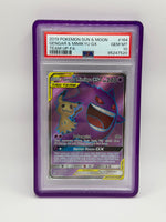 Gengar & Mikyu GX 164 Team Up PSA 10