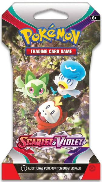 Scarlet & Violet Base Sleeved Booster