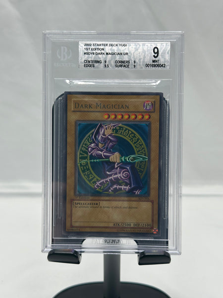 BGS 9 YuGiOh Dark Magician SDY 6 1st Edition