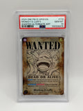 Monkey D Luffy OP09 119 Wanted Poster PSA 10