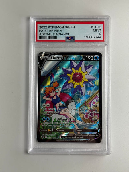 Starmie V TG13 Astral Radiance PSA 9