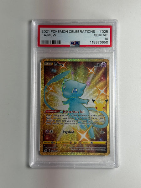 Mew 025 Celebrations PSA 10