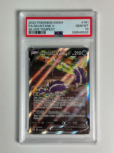 Skuntank V 181 Silver Tempest PSA 10