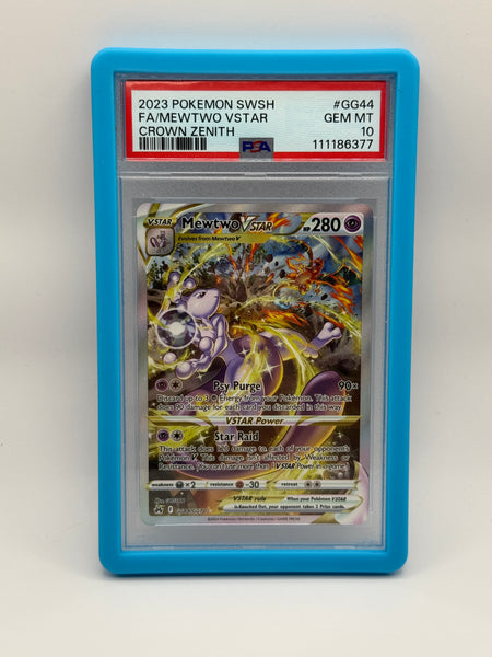 Mewtwo VStar GG44 Crown Zenith PSA 10