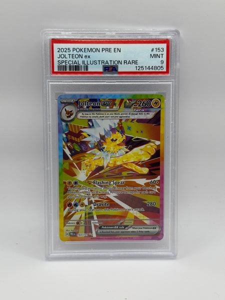 Jolteon ex 153 Prismatic Evolutions PSA 9