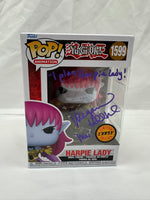 Pop! Funko Harpie Lady 1599 Chase signed by Megan Hollingshead