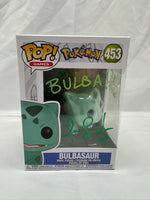 Pop! Funko Bulbasaur 453 signed by Tara Sands