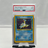 1999 Pokémon Fossil Lapras Holo [Psa 9]