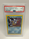 Dark Gyarados Prerelease 8 Team Rocket PSA 9