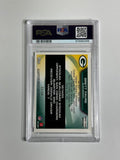 PSA 9 2008 Topps Chrome Aaron Rodgers #BFC338 Blue Refractor