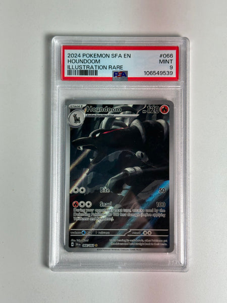 Houndoom 066 Shrouded Fable PSA 9