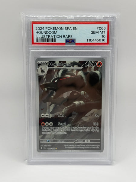 Houndoom 066 Shrouded Fable PSA 10