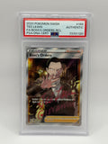 Boss’s Orders 189 Rebel Clash Signed by Ted Lewis PSA Authentic