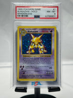 Pokemon Alakazam Shadowless PSA 8