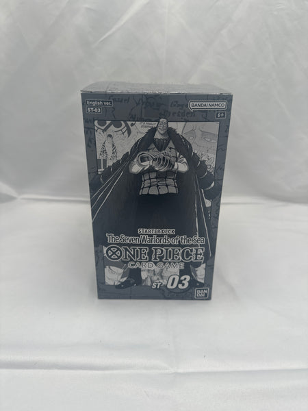 One Piece ST03 The Seven Warlords of the Sea Starter Deck