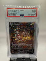 Giratina V 186 Lost Origins PSA 9