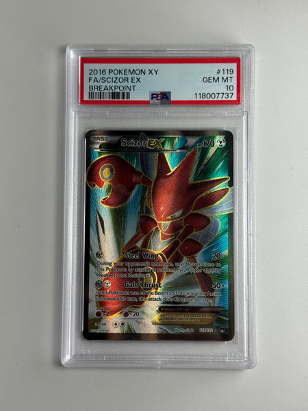 Scizor EX 119 Breakpoint PSA 10