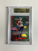 BGS 9.5 One Piece Nami SP OP01-016 Awakening of the New Era