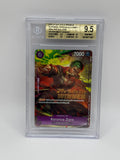 Roronoa Zoro P045 Pre-release BGS 9.5