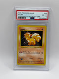 Vulpix Blue Dot Error 68 Base Set Shadowless PSA 4