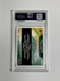 PSA 9 2008 Topps Chrome Aaron Rodgers #BFC273 Blue Refractor