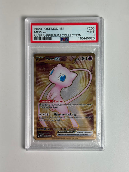 Mew Ex 205 151 Ultra Premium Collection PSA 9