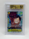 Monkey.D.Luffy 109 500 Years in the Future Alt Art BGS 9.5