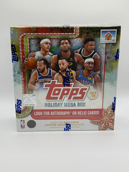 2025 Topps Holiday Basketball Mega Box