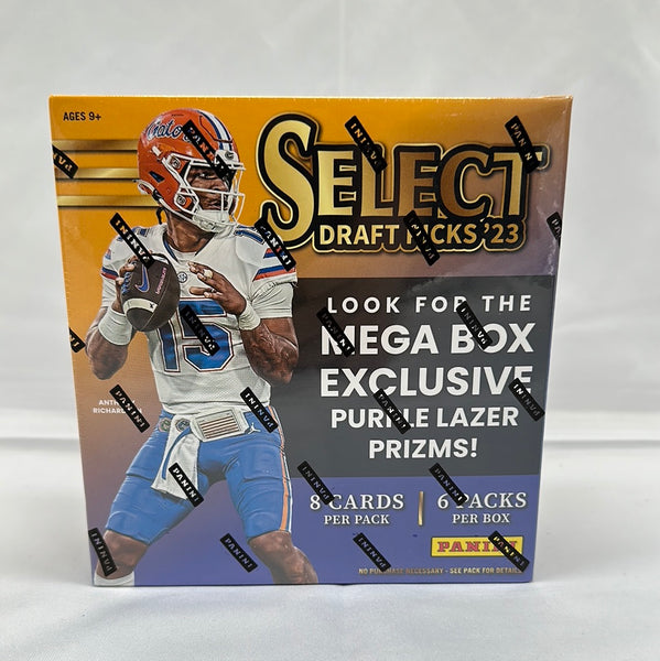 2023 Panini Select Football Draft Picks Mega Box
