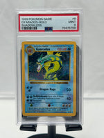 PSA 9 Pokemon Gyarados 6 Shadowless Base Set