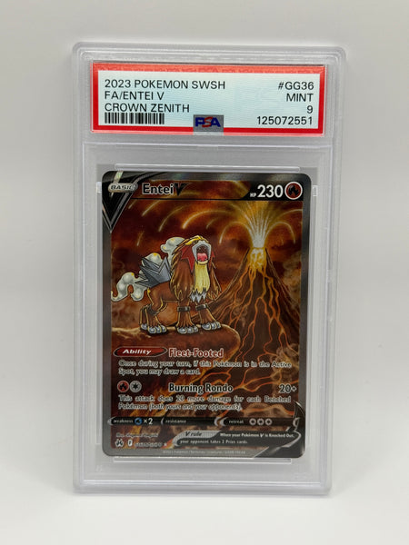 Entei V GG36 Crown Zenith PSA 9