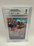 Dracule Mihawk OP14-020 PSA Collectors Club Exclusive BGS 9