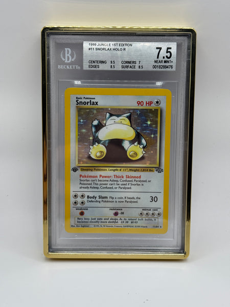 Snorlax 11 Jungle 1st Edition BGS 7.5