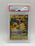 Raichu & Alolan Raichu GX 54 Unified Minds PSA 10